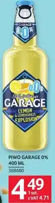 Selgros Piwo Garage 0% oferta