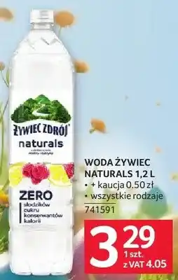 Selgros Woda Żywiec Zdrój naturalis oferta