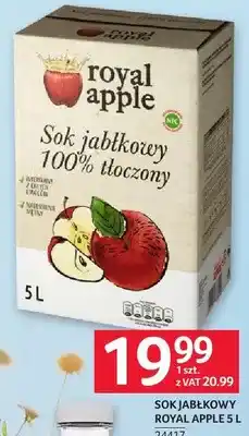 Selgros Sok jabłkowy Royal Apple oferta