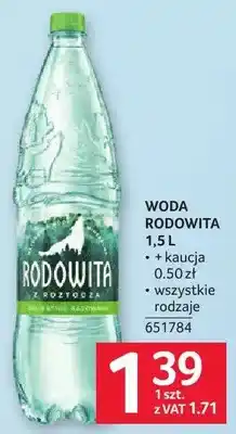 Selgros Woda Rodovita oferta