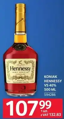 Selgros Brandy HENNESSY VS 40% oferta