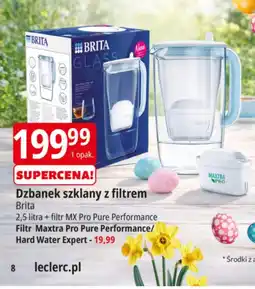 E.Leclerc Dzbanek z filtrem Brita oferta