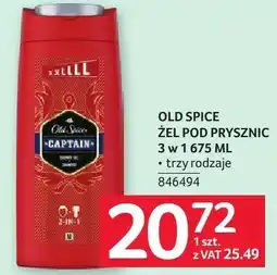 Selgros Żel pod prysznic Old Spice 3w1 oferta
