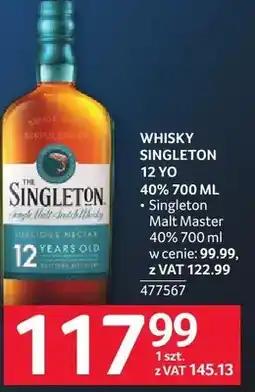 Selgros Whisky SINGLETON 12 YO 40% oferta