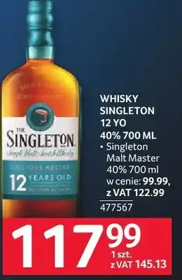 Selgros Whisky SINGLETON 12 YO 40% oferta