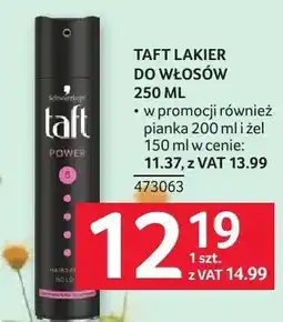 Selgros Lakier do włosów Taft oferta