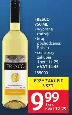 Selgros Wino FRESCO oferta