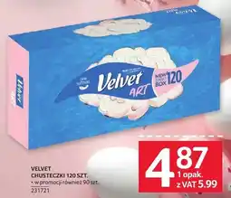 Selgros Chusteczki Velvet 120 szt oferta