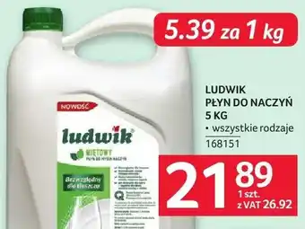 Selgros Płyn do naczyń Ludwik oferta