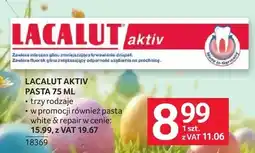 Selgros Pasta do zębów Lacalut Aktiv oferta