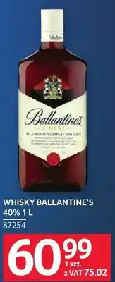 Selgros Whisky BALLANTINE'S 40% oferta