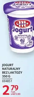 Selgros Jogurt naturalny bez laktozy Mlekovita oferta