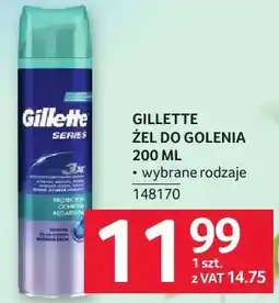 Selgros Żel do golenia Gillette oferta