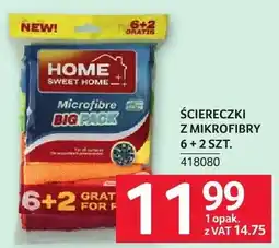 Selgros Ściereczki z mikrofibry 6+2 gratis oferta