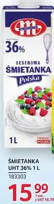 Selgros Śmietanka UHT 36% Mlekovita Polska oferta