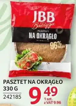 Selgros Pasztet na okrągło JBB Bałdyga oferta