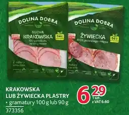 Selgros Krakowska lub żywiecka plastry Dolina Dobra oferta