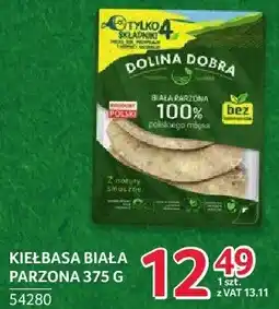 Selgros Kiełbasa biała parzona Dolina Dobra oferta