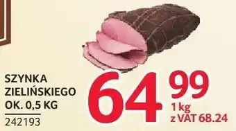 Selgros Szynka Zielińskiego oferta