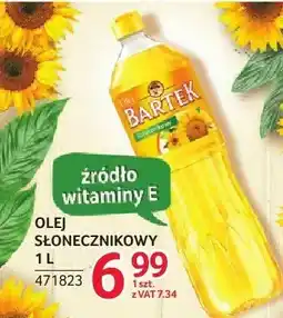 Selgros Olej słonecznikowy Bartek oferta