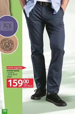 Selgros Spodnie męskie rozmiary 46/30-62/32 oferta