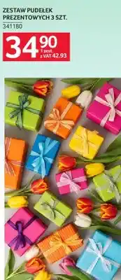 Selgros Zestaw pudełek prezentowych 3 szt oferta