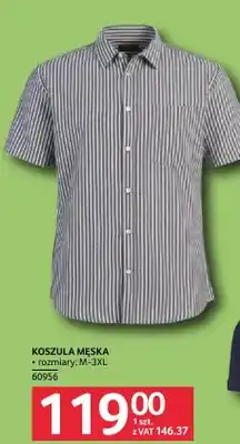 Selgros Koszula męska rozmiary M-3XL oferta