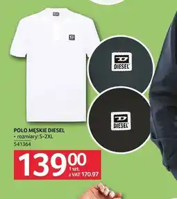 Selgros Polo męskie Diesel rozmiary S-2XL oferta
