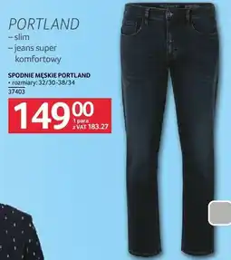 Selgros Spodnie męskie Portland oferta