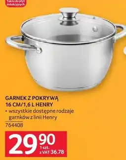 Selgros Garnek z pokrywą 16 cm/1,6L Henry oferta