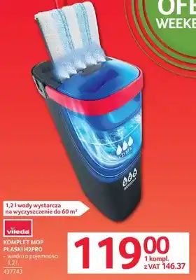 Selgros Komplet MOP płaski H2PRO Vileda oferta
