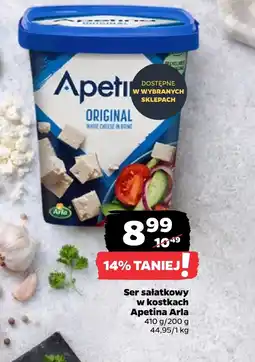 Netto Ser sałatkowy Arla oferta