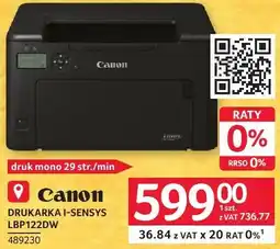 Selgros Drukarka I-SENSYS LBP122DW oferta
