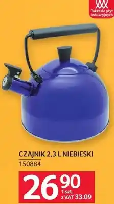Selgros Czajnik 2,3L niebieski oferta