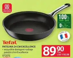 Selgros Patelnia Tefal 24 cm Excellence oferta