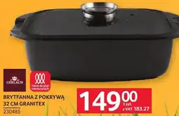 Selgros Brytfanna z pokrywą granitex oferta