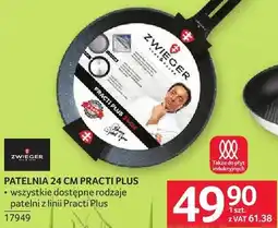 Selgros Patelnia Zweger 24 cm Practi Plus oferta