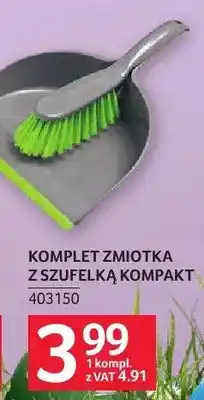 Selgros Komplet zmiotka z szufelką Kompakt oferta