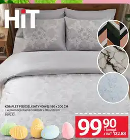 Selgros Komplet pościeli satynowej 160 x 200 cm oferta