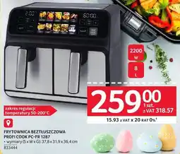 Selgros Frytownica beztłuszczowa Profi Cook PC-FR 1287 oferta
