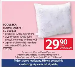 Selgros Poduszka blommenslyst 50 x 60 cm oferta