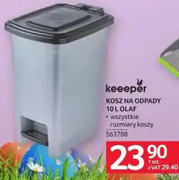 Selgros Kosz na odpady Keeeper 10 l Olaf oferta
