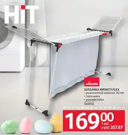 Selgros Suszarka infinity flex Vileda oferta