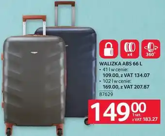 Selgros Walizka ABS oferta