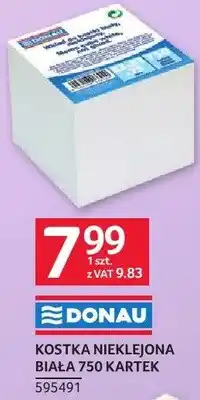 Selgros Kostka nieklejona biała Donau 750 kartek oferta