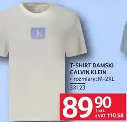 Selgros T-shirt damski Calvin Klein, rozmiary M-2XL oferta