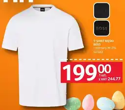 Selgros T-shirt męski Boss, rozmiary M-2XL oferta