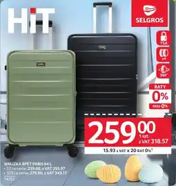 Selgros Walizka RPET Paris oferta
