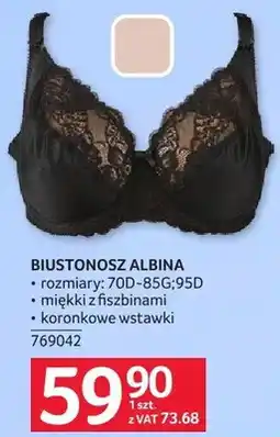 Selgros Biustonosz Albina, rozmiary 70D-85G/95D oferta