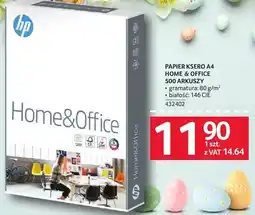 Selgros Papier ksero A4 Home & Office 500 arkuszy HP oferta